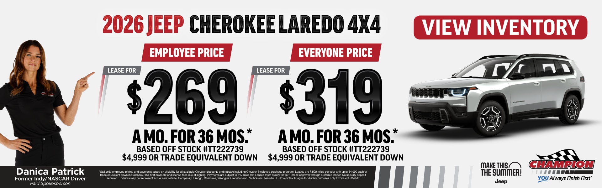 2026 Jeep Cherokee Laredo at Champion Chrysler Jeep Dodge RAM of Lansing in Lansing MI