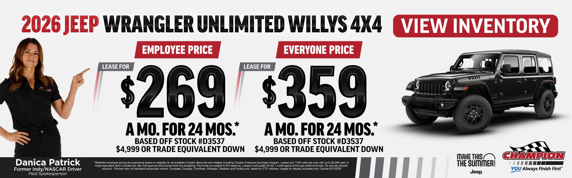 2026 Jeep Wrangler Unlimited at Champion Chrysler Jeep Dodge RAM of Lansing in Lansing MI
