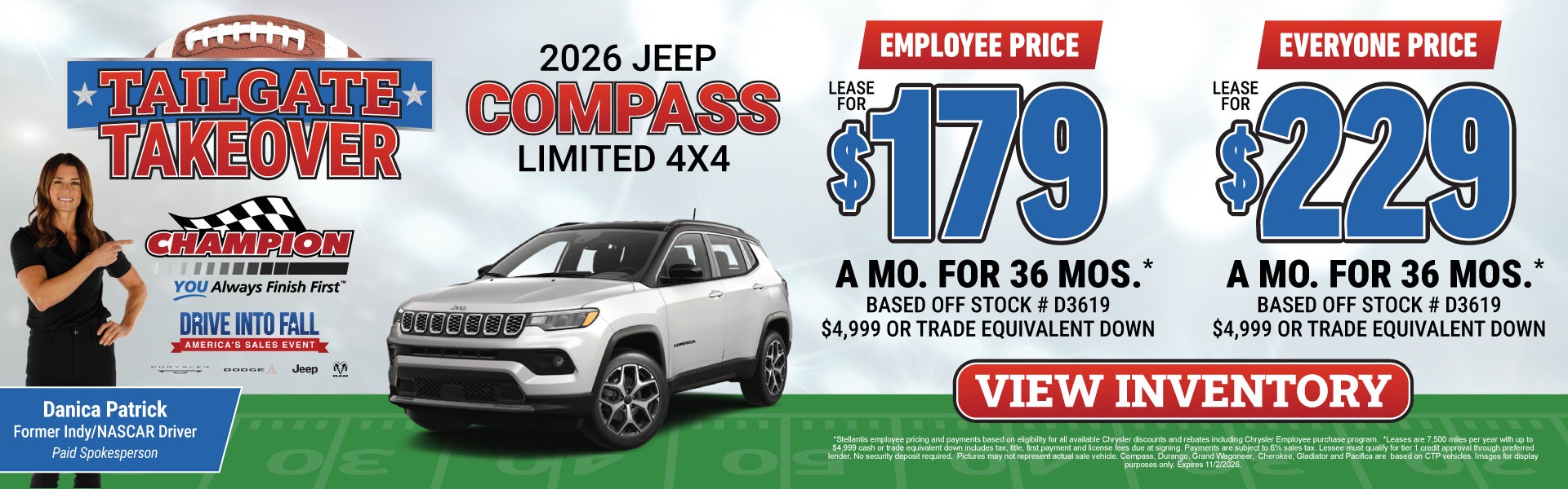 2026 Jeep Compass Lease Offer