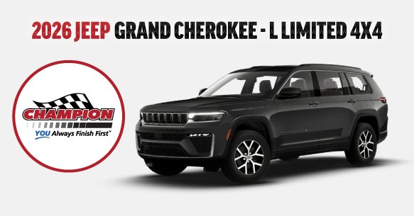 2026 Jeep Cherokee L Limited 4x4