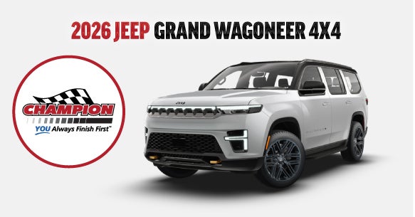 2026 Jeep Grand Wagoneer 4x4